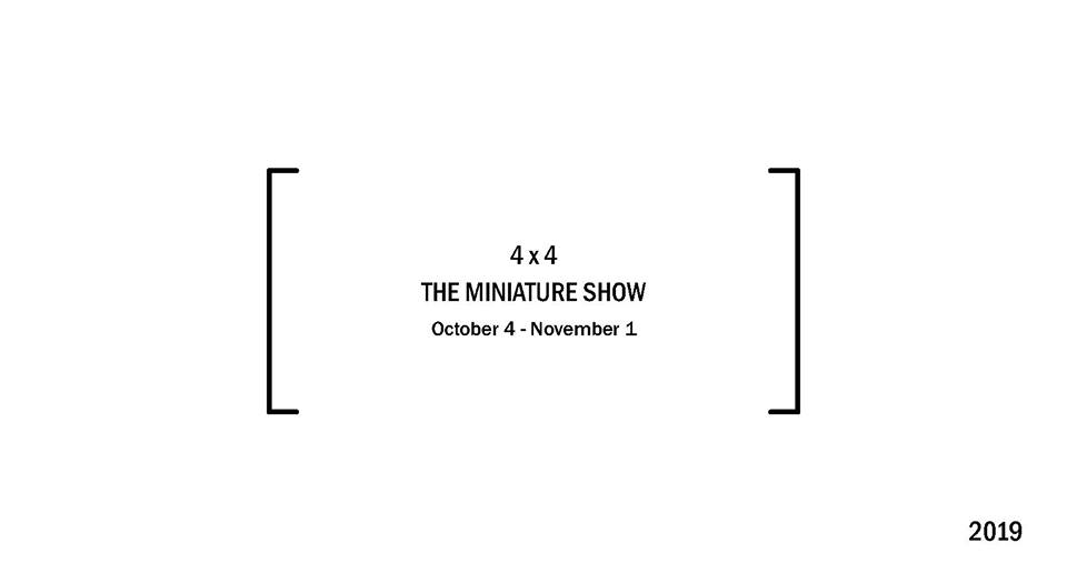4 x 4 : The Miniature Show