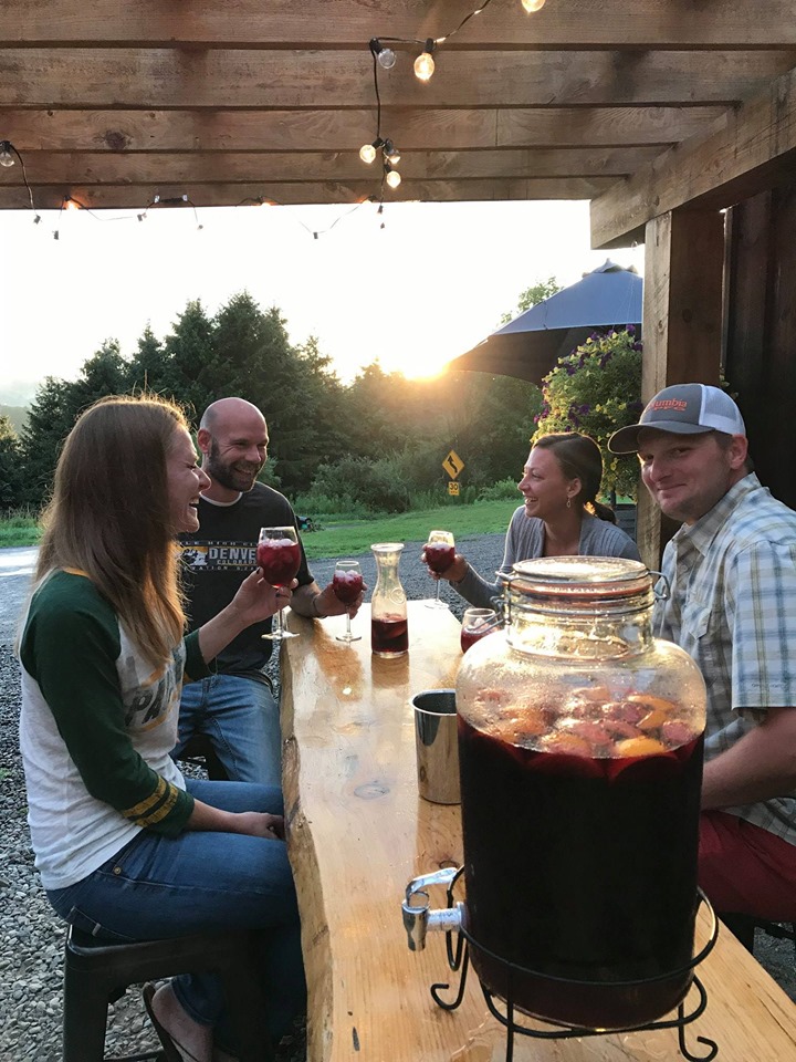 Sangria at Sunset