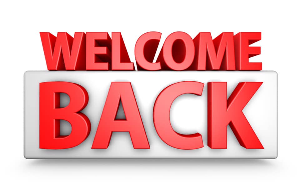 Welcome Back Weekend!