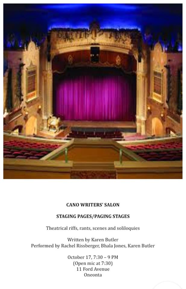 Writers Salon: Karen Butler, plus an open mic
