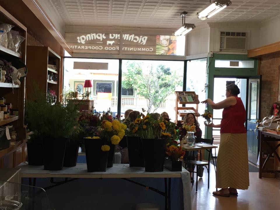 Spongetta’s Garden Wreath Making Class